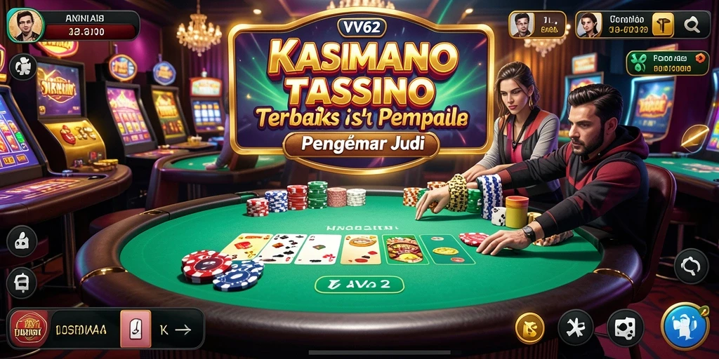 Tampilan menarik dari gameplay Kasino yang mendebarkan.